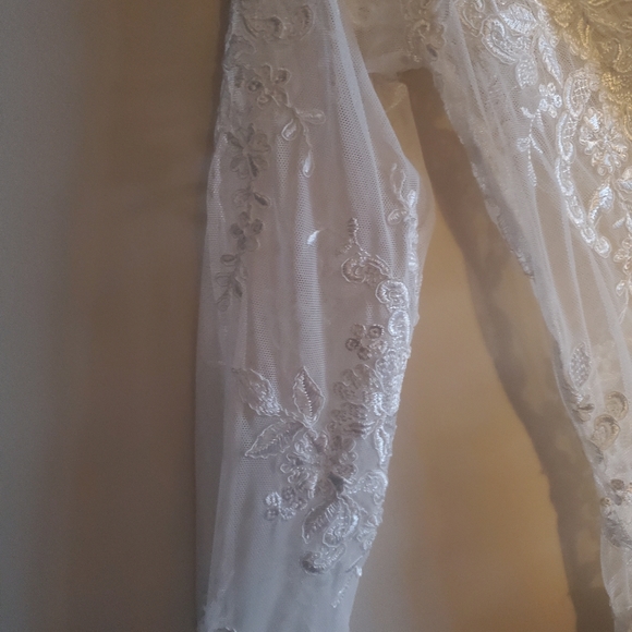 Lace Mesh Zip-up Bodysuit - Picture 4 of 5